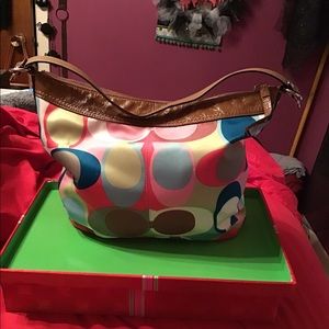 Coach Silk Signature Purse